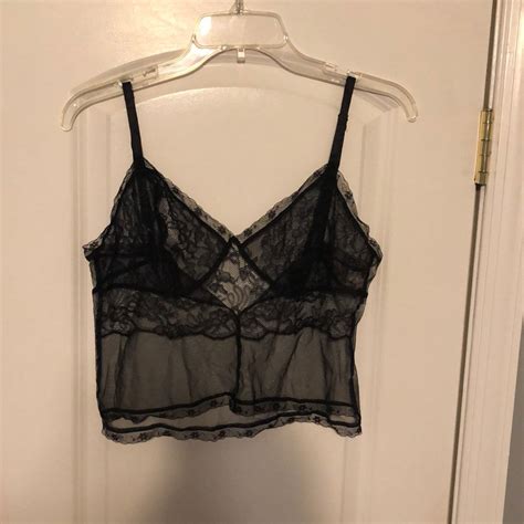 Sexy Black Lace Bralette Victorias Secret Gem