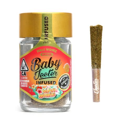 Baby Jeeter Maui Wowie Pack Infused Mini Pre Rolls