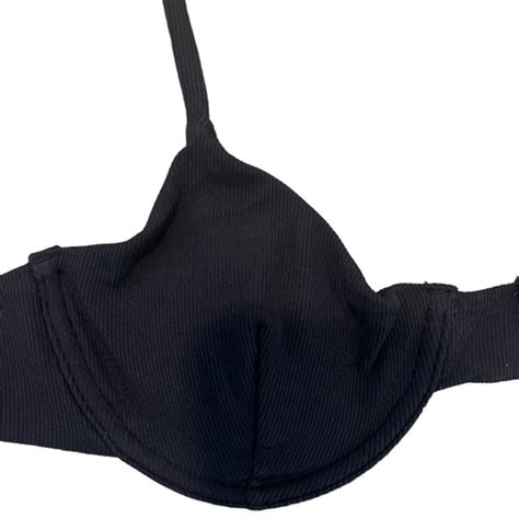 Zaful Swim Nwt Zaful Ribbed Bikini Top With Underwire Poshmark