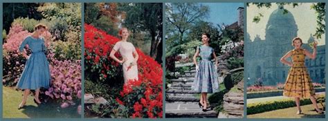 January to June fashions of the fifties (1956) - Click Americana