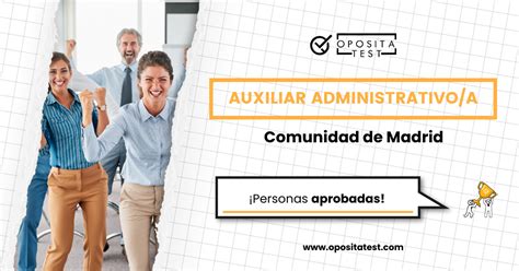 Lista Aprobados Auxiliar Administrativo Comunidad Madrid Estabilizaci N