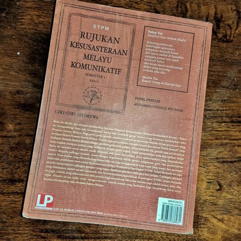 Rujukan Kesusasteraan Melayu Komunikatif Sem Hobbies Toys Books