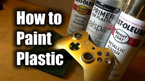 How To Paint Plastic Hd The Basics Youtube