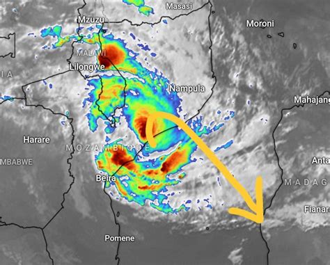 Tropical Cyclone Freddy Making History - AfriWX