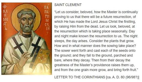 Clement of Alexandria - Nature points to the future resurrection | St ...