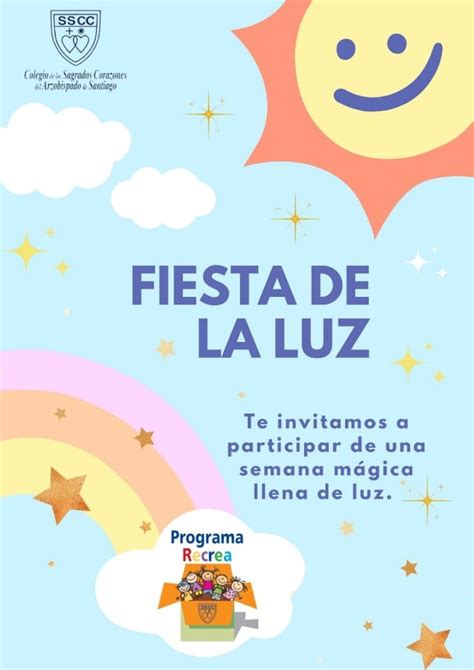 Agenda Programa Recrea Colegio De Los Sagrados Corazones Del