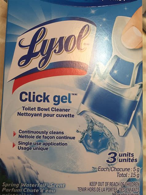 Lysol Click Gel Automatic Toilet Bowl Cleaner Reviews In Bathroom Cleaning Products Chickadvisor