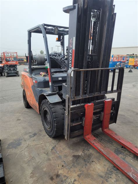 Used Toyota Fg U Warehouse Forklift For Sale In Lakeside Ca