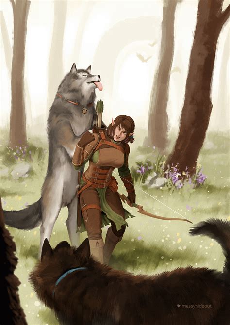 In The Forest Commission By Messyhideout Hentai Foundry