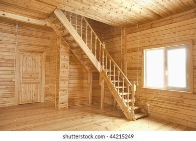 Wooden House Interior Stock Photo 44215249 | Shutterstock