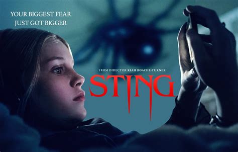 STING Aranha alienígena em terror divertido Alyla Browne e Ryan