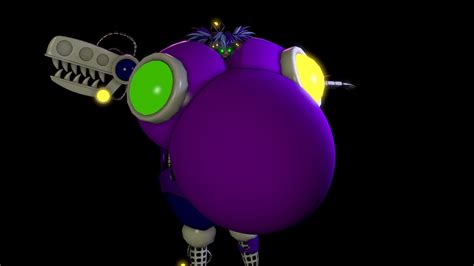 Fnaf Scrap Baby Blueberry Inflation By Trent145 On Deviantart