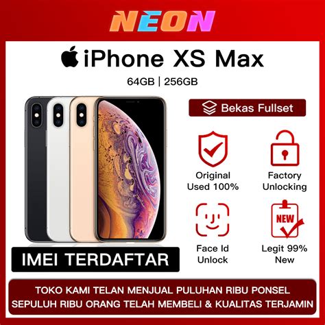jual iphone xs max iphone xs gb original   fullest