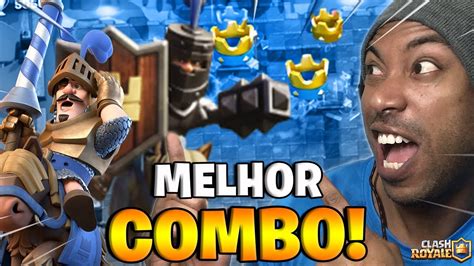 Melhor Deck De Double Prince Do Clash Royale Youtube