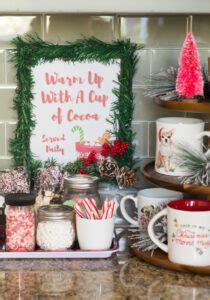 Try This Simple Hot Cocoa Bar Idea Design Improvised