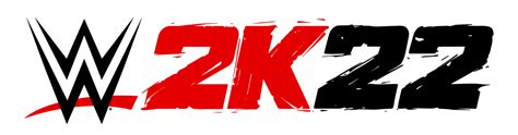 WWE 2K22 Logo Distressed Black | 2K Newsroom