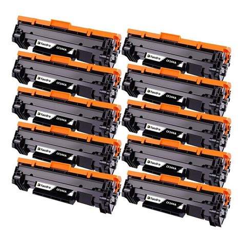 Faedra Tonerpatrone 10pk Cf244a Toner Für Hp 44a Laserjet Pro M28w M15w M15a M28a Packung