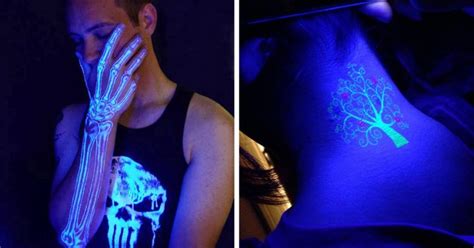 30 Creative Black-Light Tattoos You Can See Only Under UV Light. #8 Is What I Call Amazing.