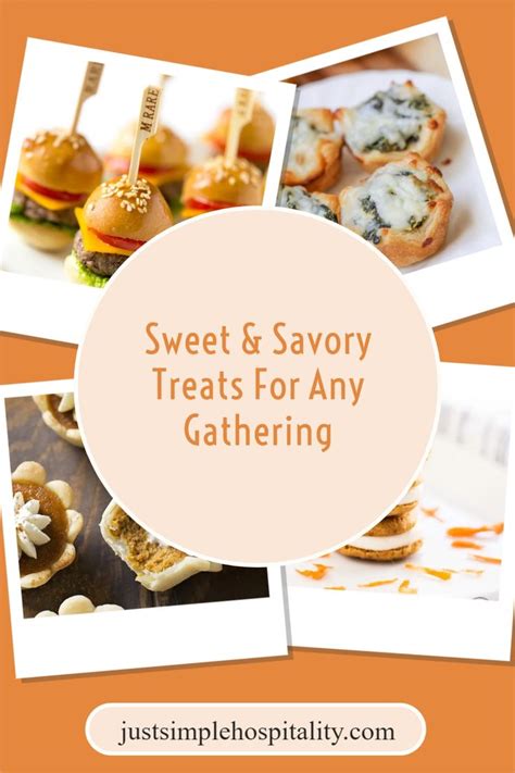 Sweet Savory Treats For Any Gathering Sweet Savory Savory Snacks