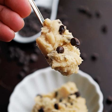 Vegan Cookie Dough For One The Live In Kitchen