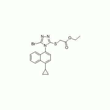 Acetic Acid 2 5 Bromo 4 4 Cyclopropyl 1 Naphthalenyl 4H