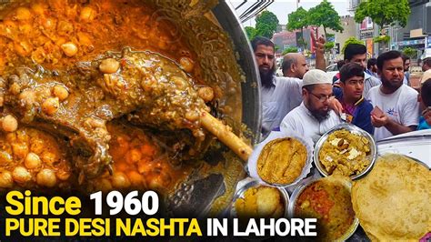 Best Desi Murgh Chanay In Lahore Years Desi Nashta Point In Old