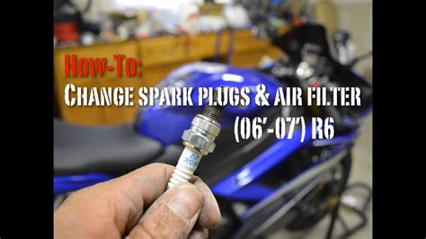 How To Change Spark Plugs And Air Filter R Youtube