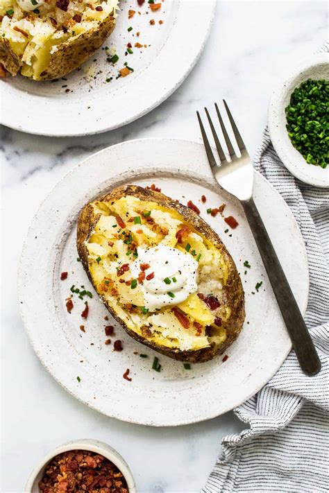 Microwave Baked Potato (Prepared in 8 Minutes!) - PureHealthy.Co