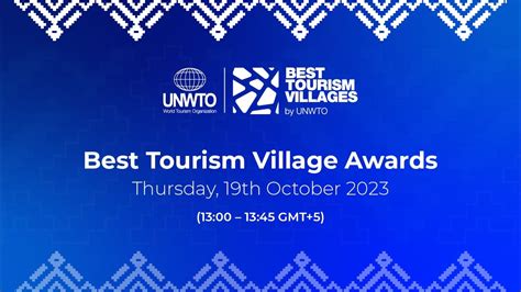 Best Tourism Villages Awards 2023 YouTube