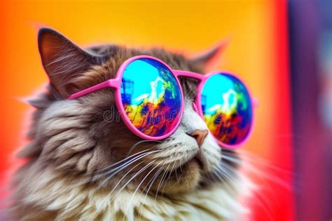 Cat In Sunglasses Stock Image Image Of Mood Curiosity 306174533