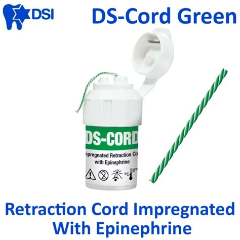 Dental Gingival Retraction Ds Cord Twist Impregnated Aluminium Chloride