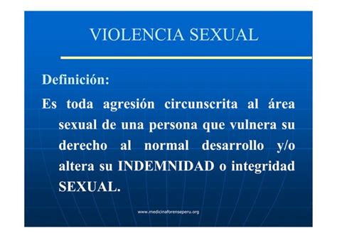 Sexologia Forense Delitos Sexuales Ppt