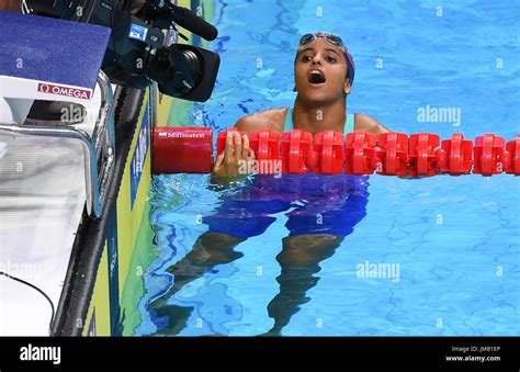 Budapest Hungary 27th July 2017 Etiene Medeiros Of Brazil Wins Hte