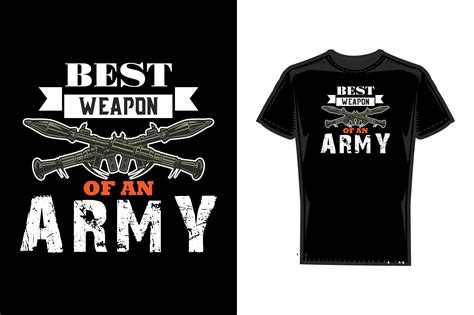 Army T Shirt Design Graphic By Engineermik00 · Creative Fabrica