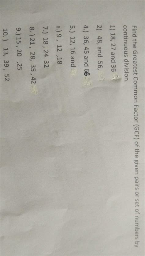 what is the greatest common factor for 32 and 48 2