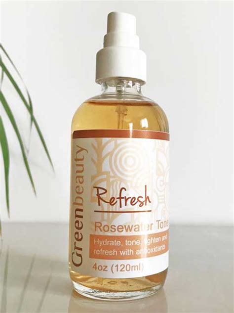 Rosewater Toner - Green Beauty Products