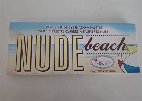 Paleta Nude Beach The Balm Maquiagem Feminina The Balm Usado