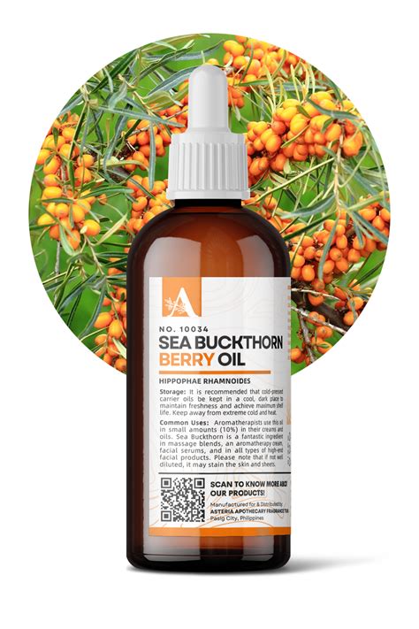 Seabuckthorn Berry Oil Asteria Apothecary