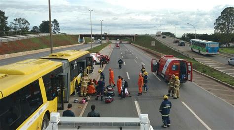 Acidente Entre Moto E Nibus Do Brt No Park Way Deixa Um Morto Metr Poles