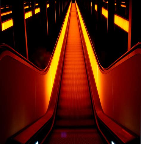 Surprisingly Beautiful Escalator Photography