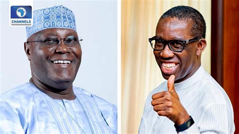 2023 Atiku Announces Okowa As Running Mate YouTube