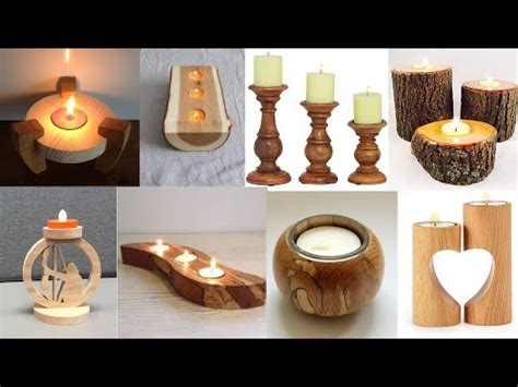 Wooden Candle Holders Design For Beginners Handcrafted Wooden Candle