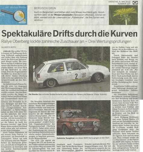 Aktuelles Loco Soft Adac Rallye Oberberg