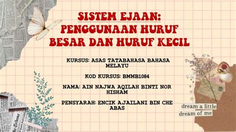 BMMB1084 : HURUF BESAR DAN HURUF KECIL | PPT