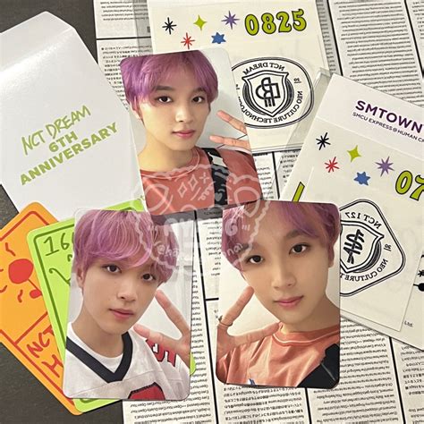 Jual Haechan Set Ar Tattoo Smcu Nct 127 Lucky Card Set Nct Dream 6th