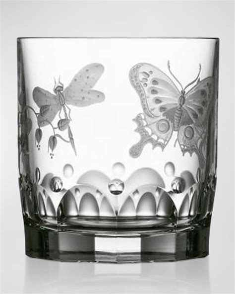 Varga Springtime Double Old Fashioned Glass Neiman Marcus