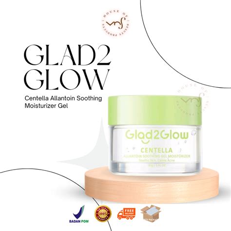 Jual Glad Glow Centella Allantoin Soothing Moisturizer Gel Shopee