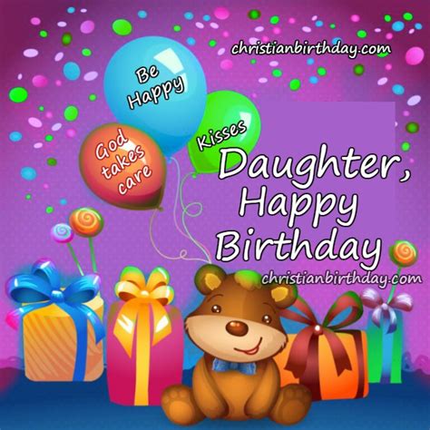 Birthday Card for my Daughter | Christian Birthday Cards & Wishes