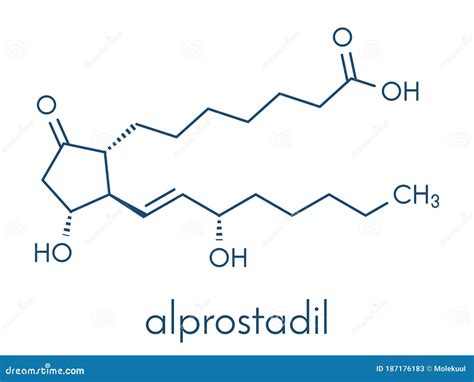 Alprostadil Prostaglandin E Erectile Dysfunction Drug Molecule