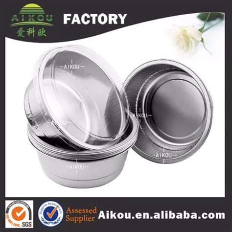 Aluminum Foil Disposable Microwavable And Oven Safe Disposable Soup Cup High Quality Aluminum